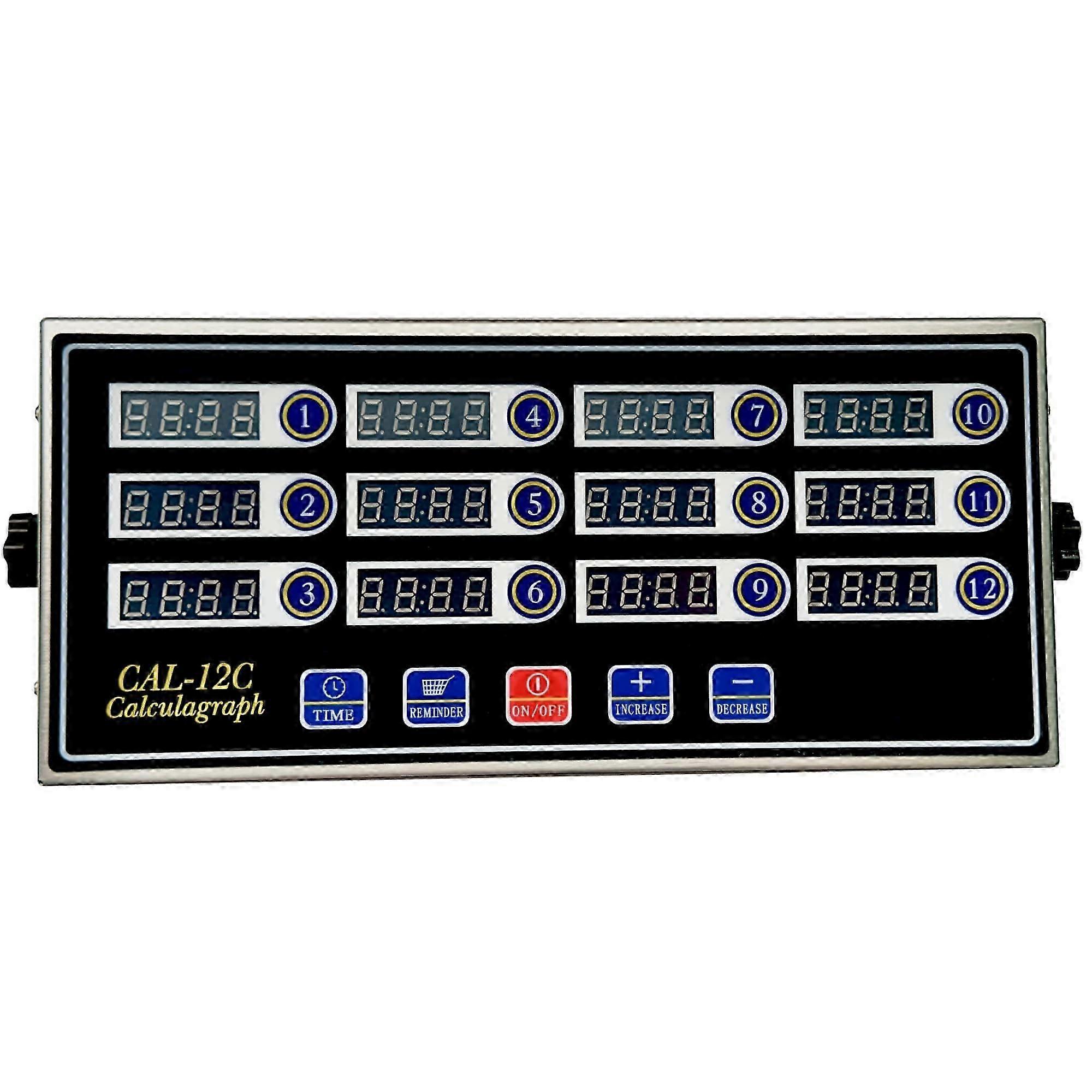 2026 12 Channel Digital Kitchen Timer with Loud Alarm for Cooking