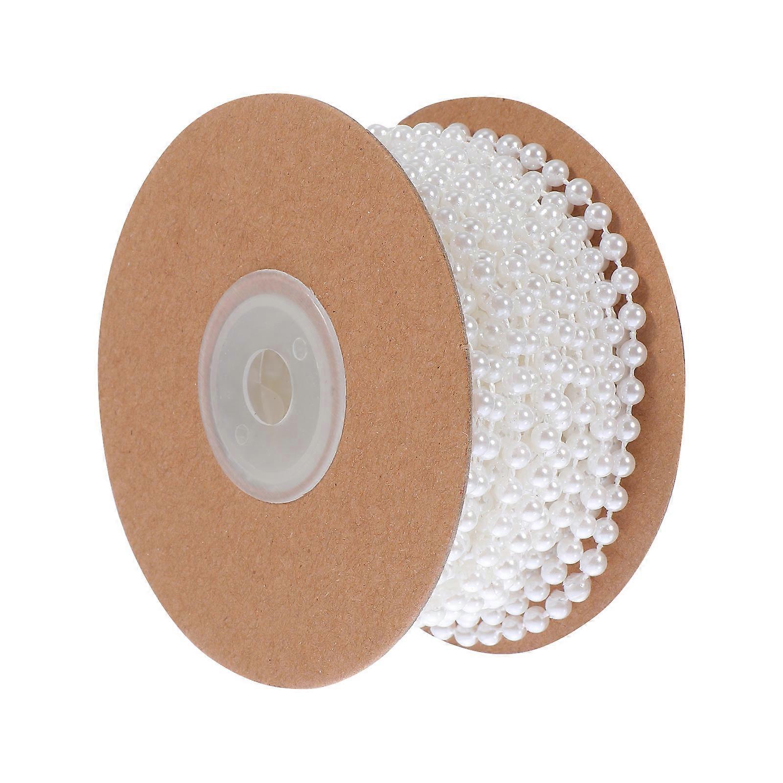 Plastic Beads Chain Decorative Wedding Holding Flower for DIY 1 Roll