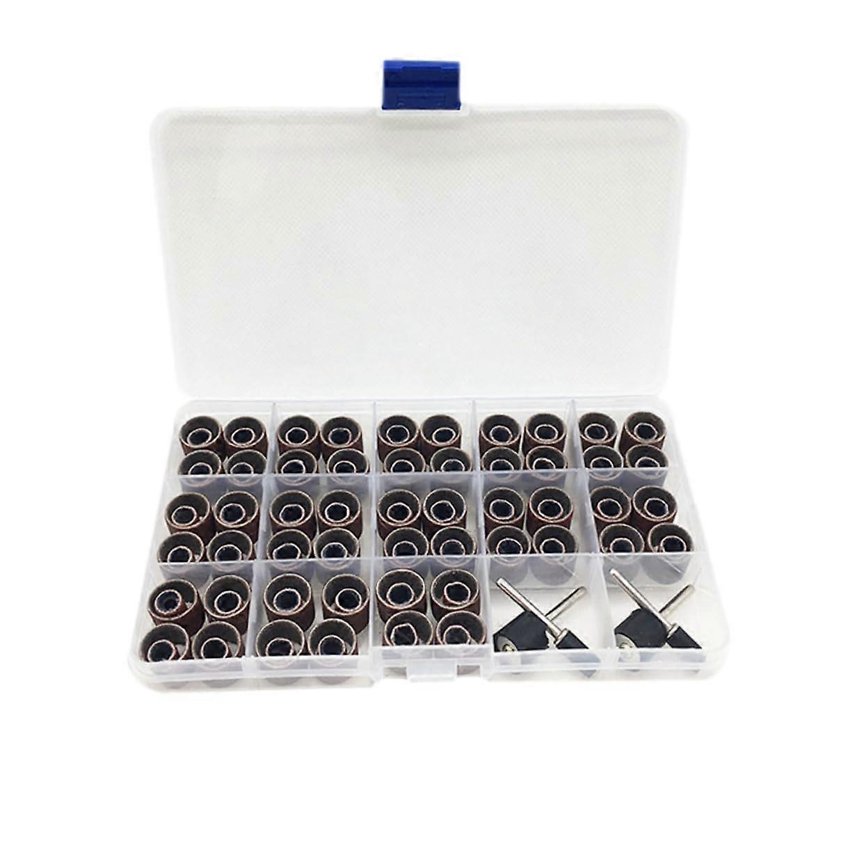 104Pcs Professional Nail Drill Bits Set with Multiple Grit Options and Storage Case for Salon DIY