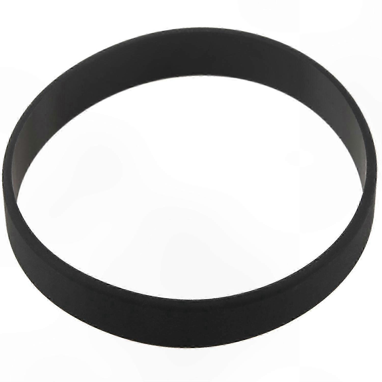 Bracelet manchette élégant en silicone élastique noir