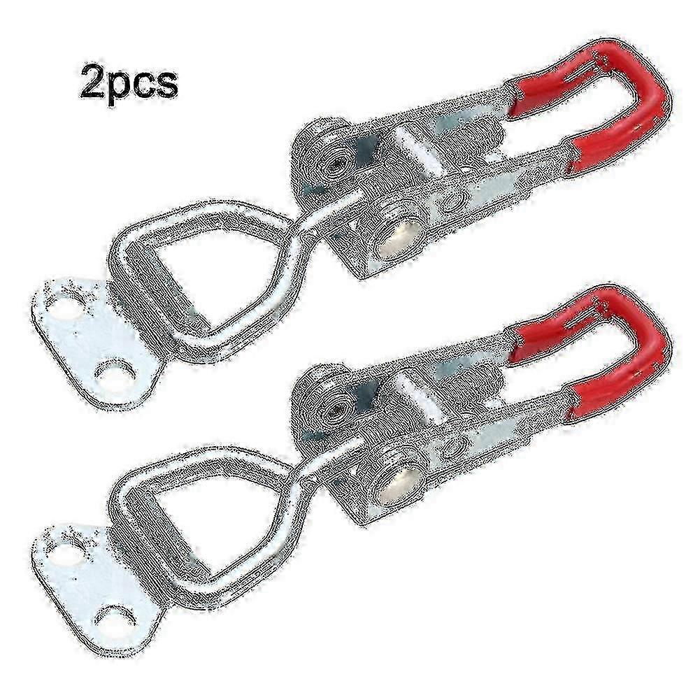 2025 Horizontal Door Quick Release Toggle Clamp - Antislip Red Clamping Tool