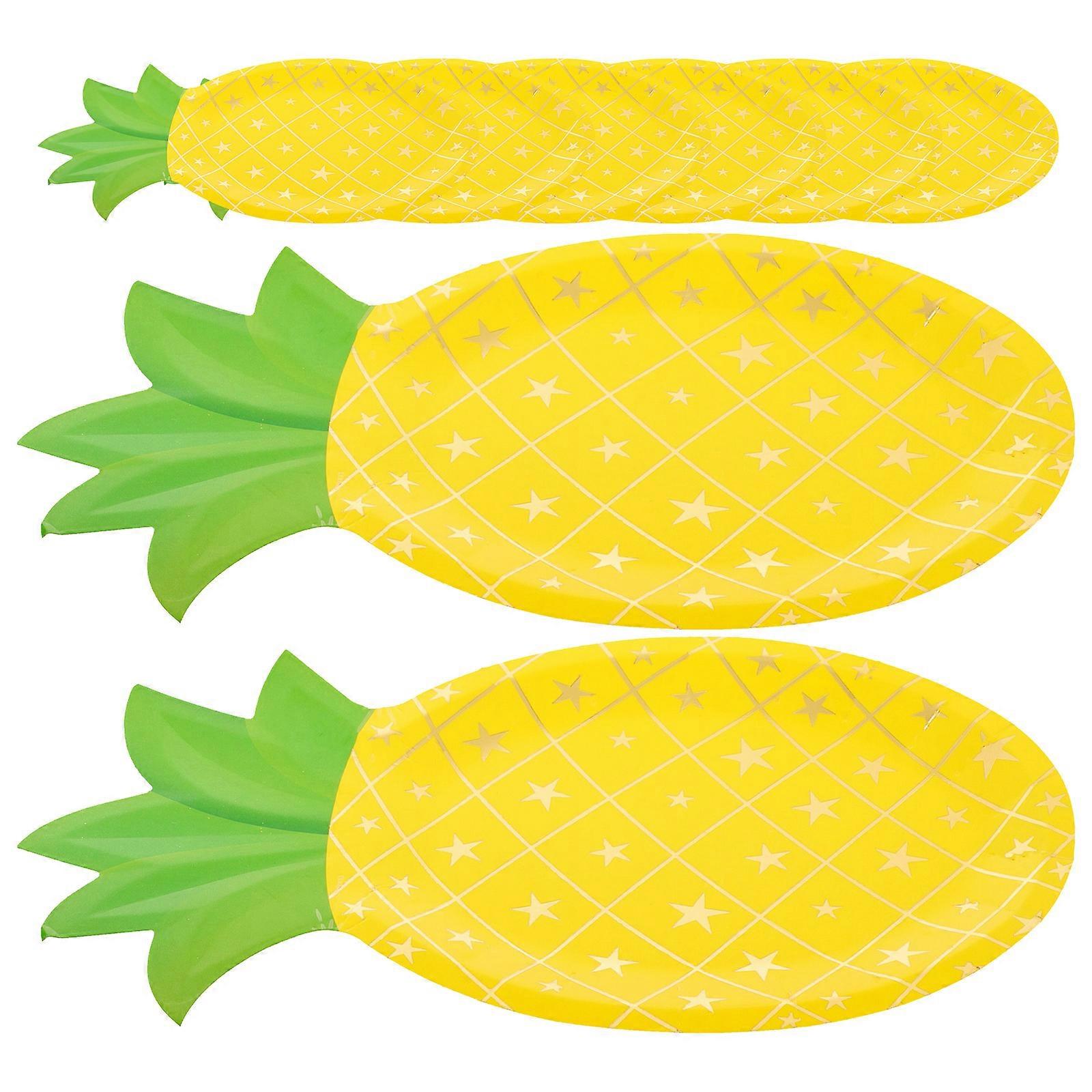 Party Pineapple Paper 8Pcs Assorted