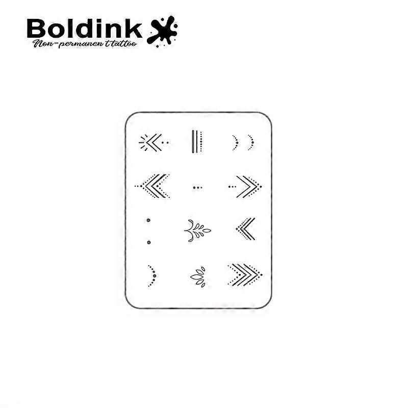 Boldink Finger Temporary Tattoo,Lasts To 15 Days New Technology Magic Waterproof Semi Permanent Sticker.