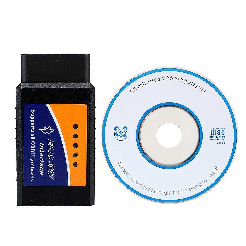 OBD2 Car Diagnostic Tool Scanner Bluetooth ELM327 OBDII Auto Diagnostic Tool compatible with Android ELM327 V2.1 OBD2 Code Reader
