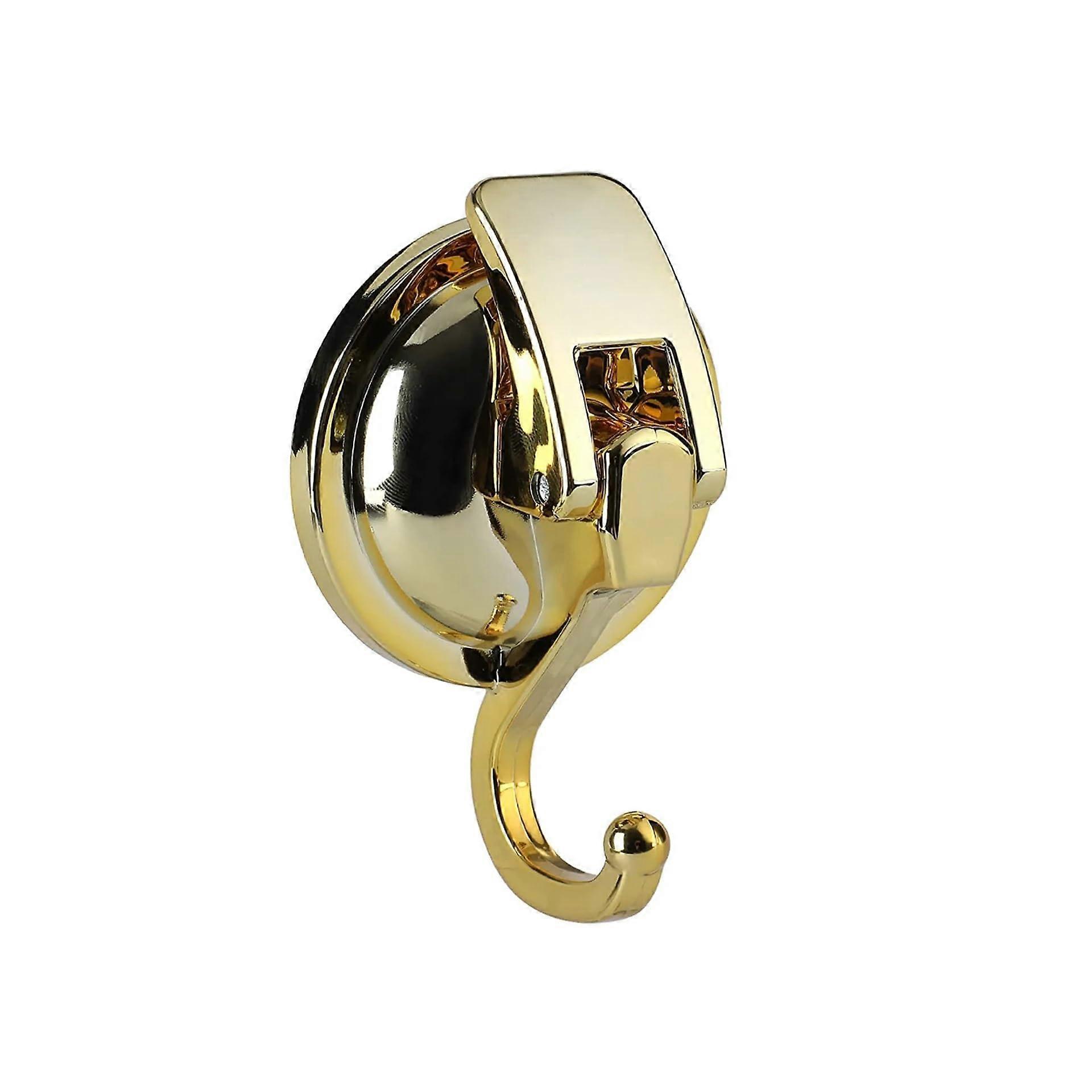 Suction Cup Hooks Hooks Heavy Hook Reusable Gold Shower Storage