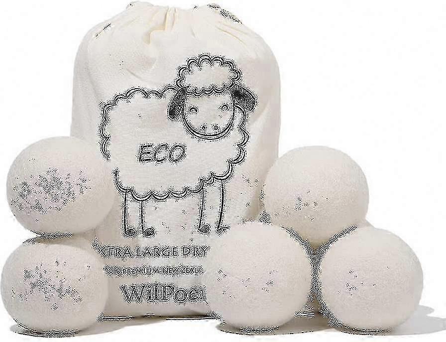 Premium Wool Dryer - 100% Natural Fiber - Efficient Short Cycle Drying Solution
