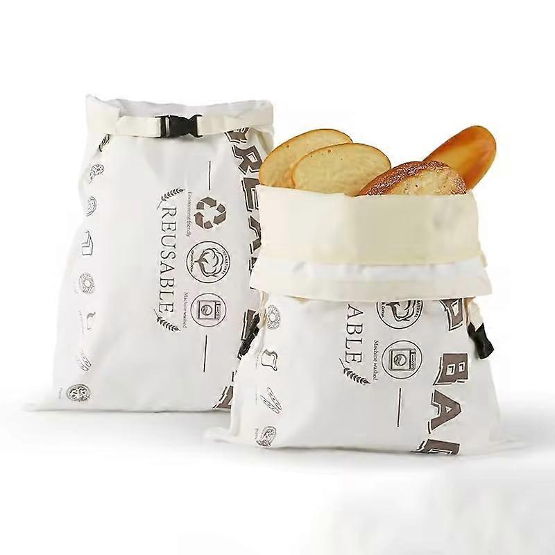 Beeswax Bread Bag Set Keeps Bread Fresh Longer, Organic Reusable Storage for Sourdough