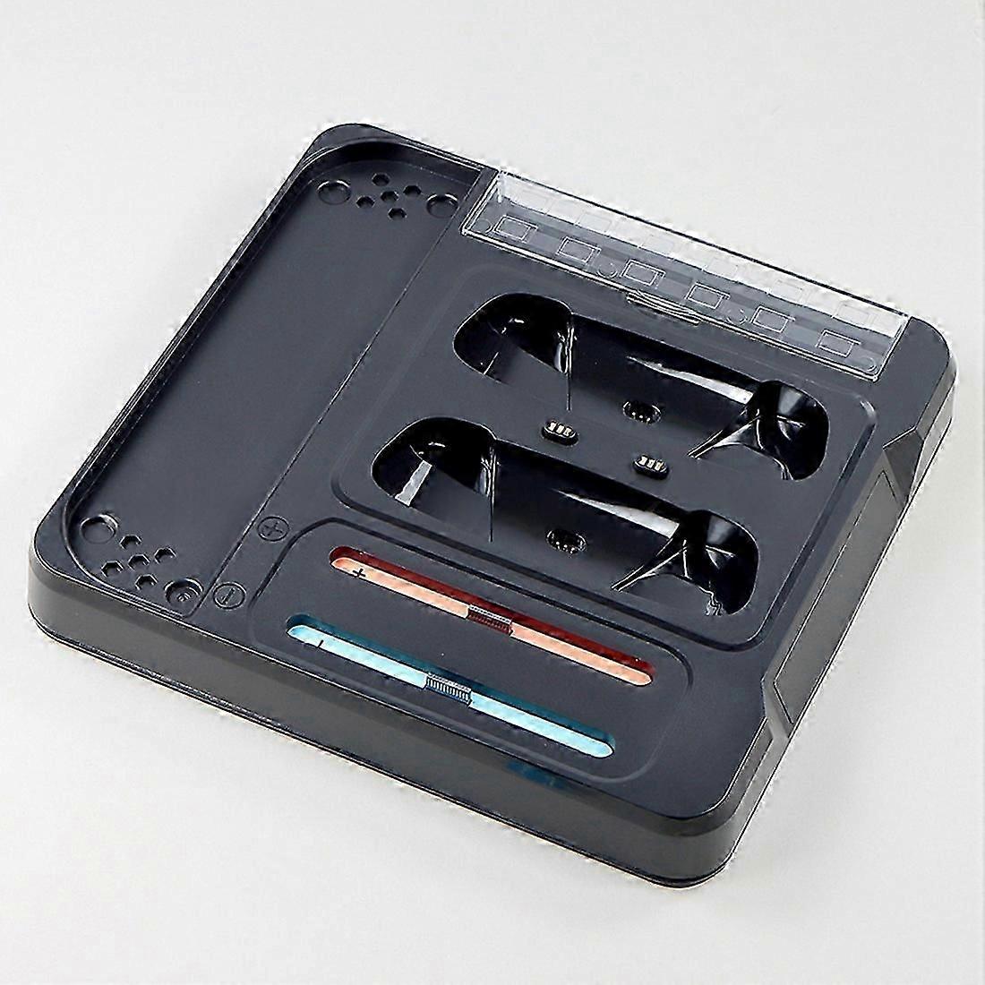 For Switch Pro Controller and Switch 2 Joy-Con Controllers with RGB Lighting Multi-Functional Charging Dock