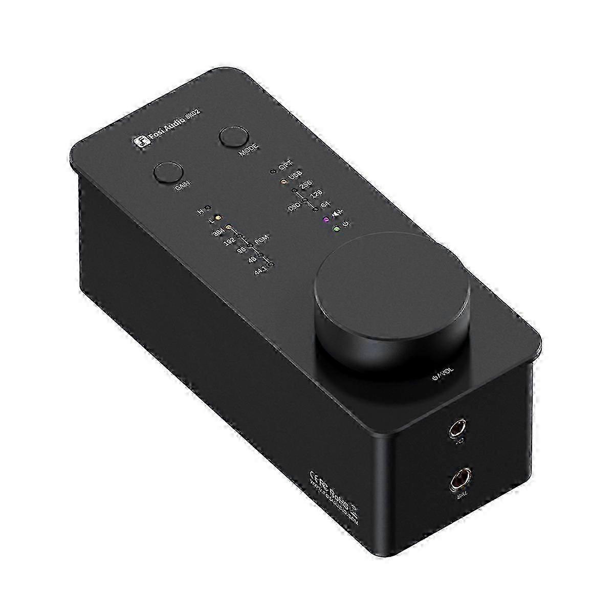 Optimized Headphone Amplifier Preamp with DSD Audio Decoder for Balanced Headphones