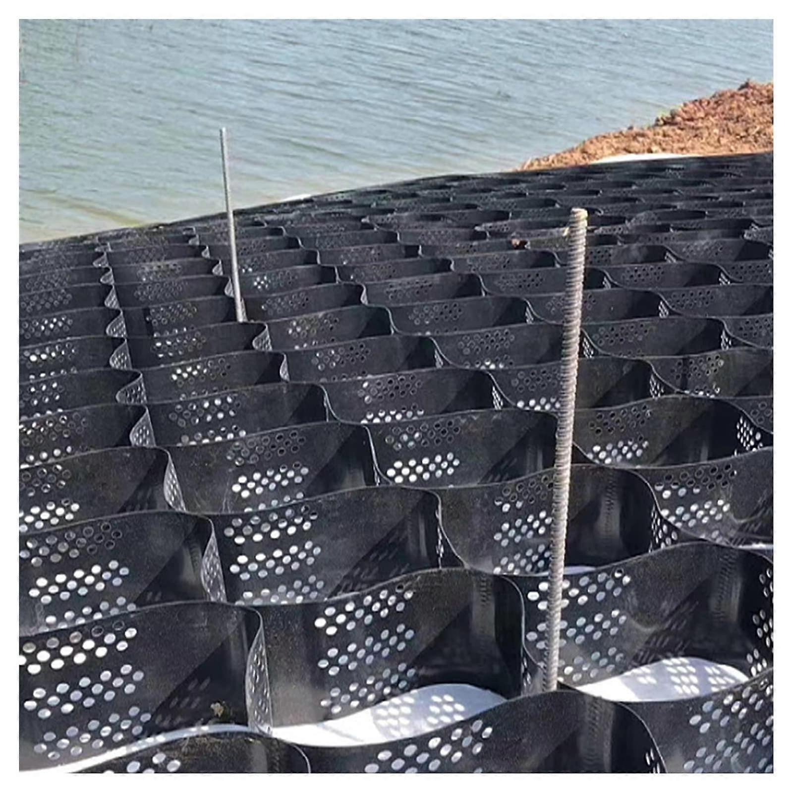 Geocell Ground Grid HDPE Geocell 2x7m for Driveway Stabilization and Erosion Control