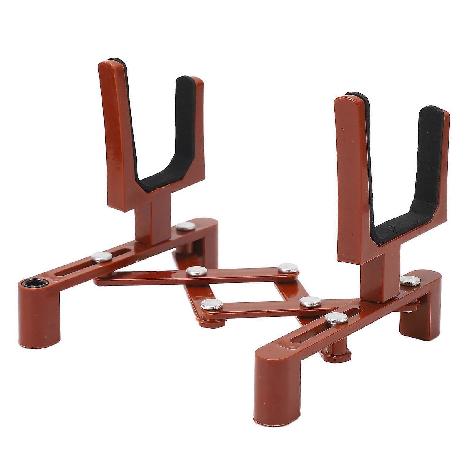 Foldable Guitar and Violin Stand with Stable Support and Scratch‑Resistant Padding