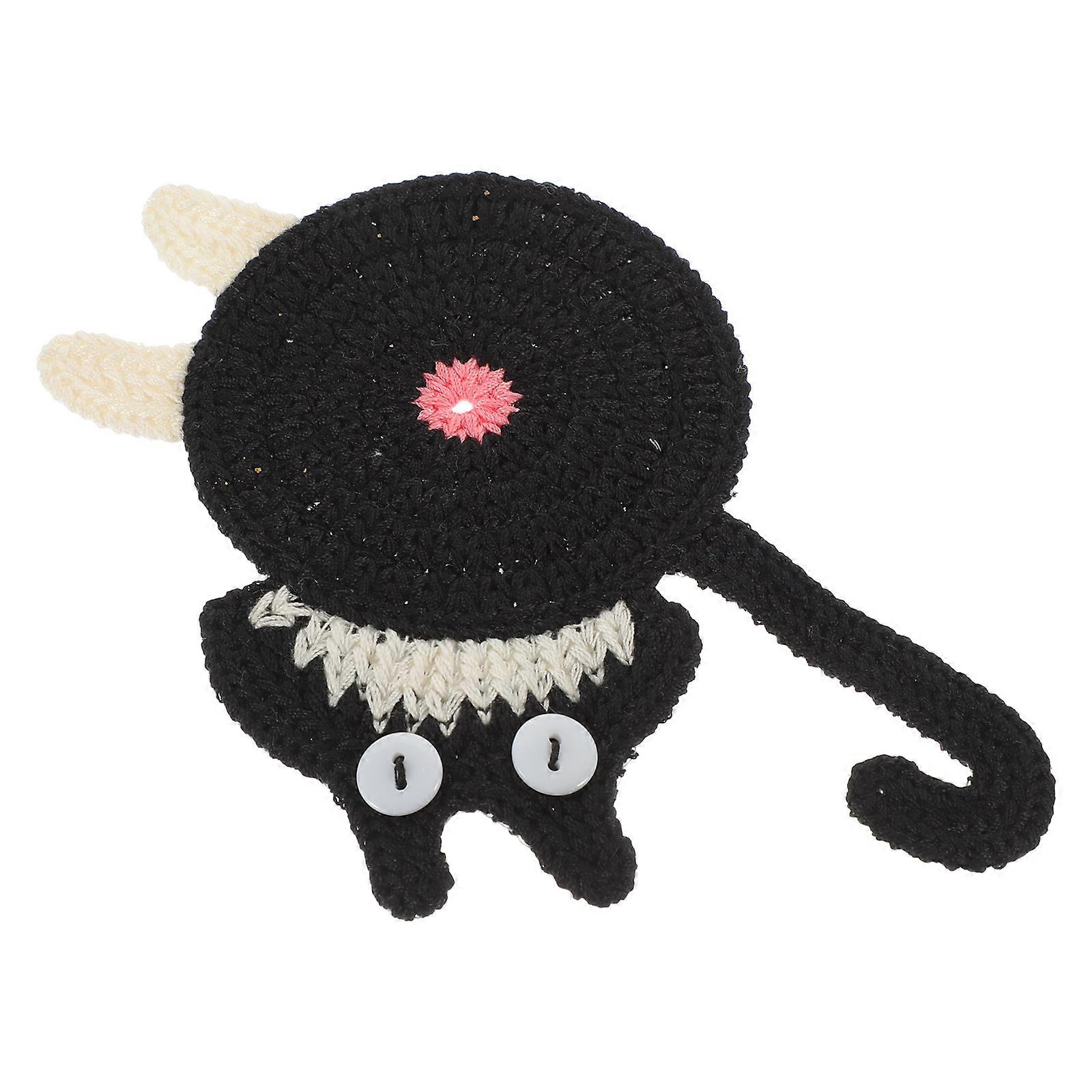Cat Butt Coaster Knitting Drink Mug Pad for Home Use