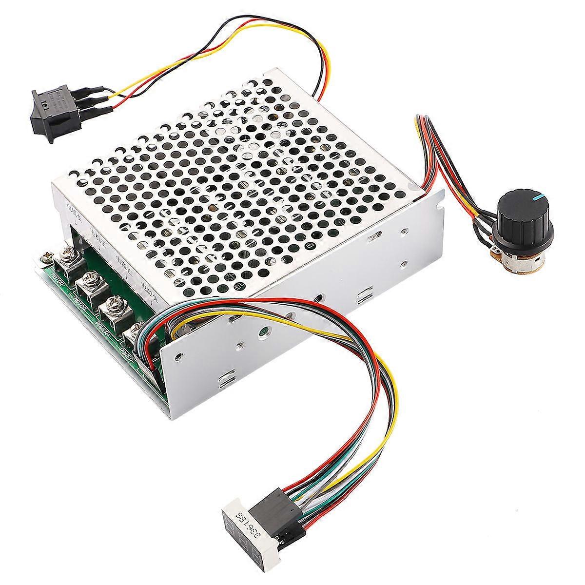 2Pcs Dc Motor Controller with Digital Scale for Motor Speed Control