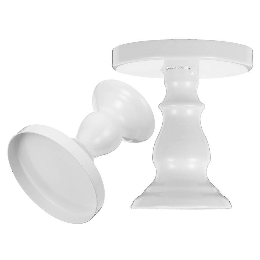 Egg Plate Iron Alloy Fruit Serving Tray for 2Pcs Snack Storage