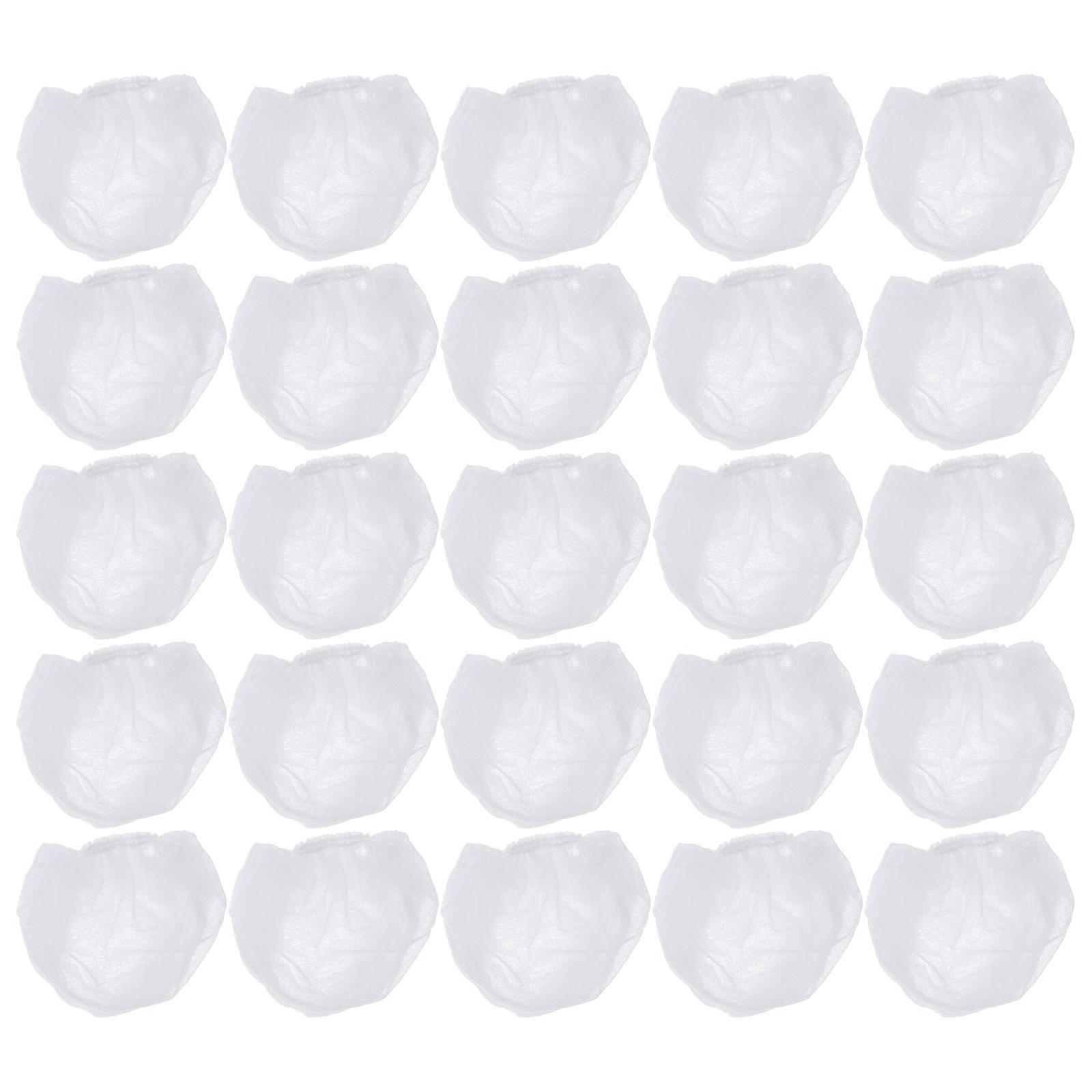 400Pcs White Luggage Wheel Covers for Suitcase Durable Dustproof Use