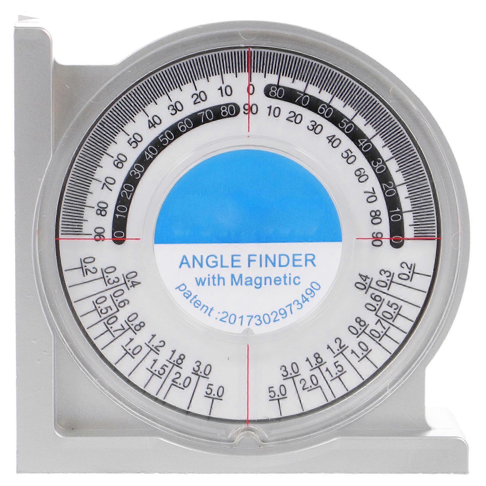 Bubble Inclinometer Angle Gauge for Measuring Angle Measuring Tool