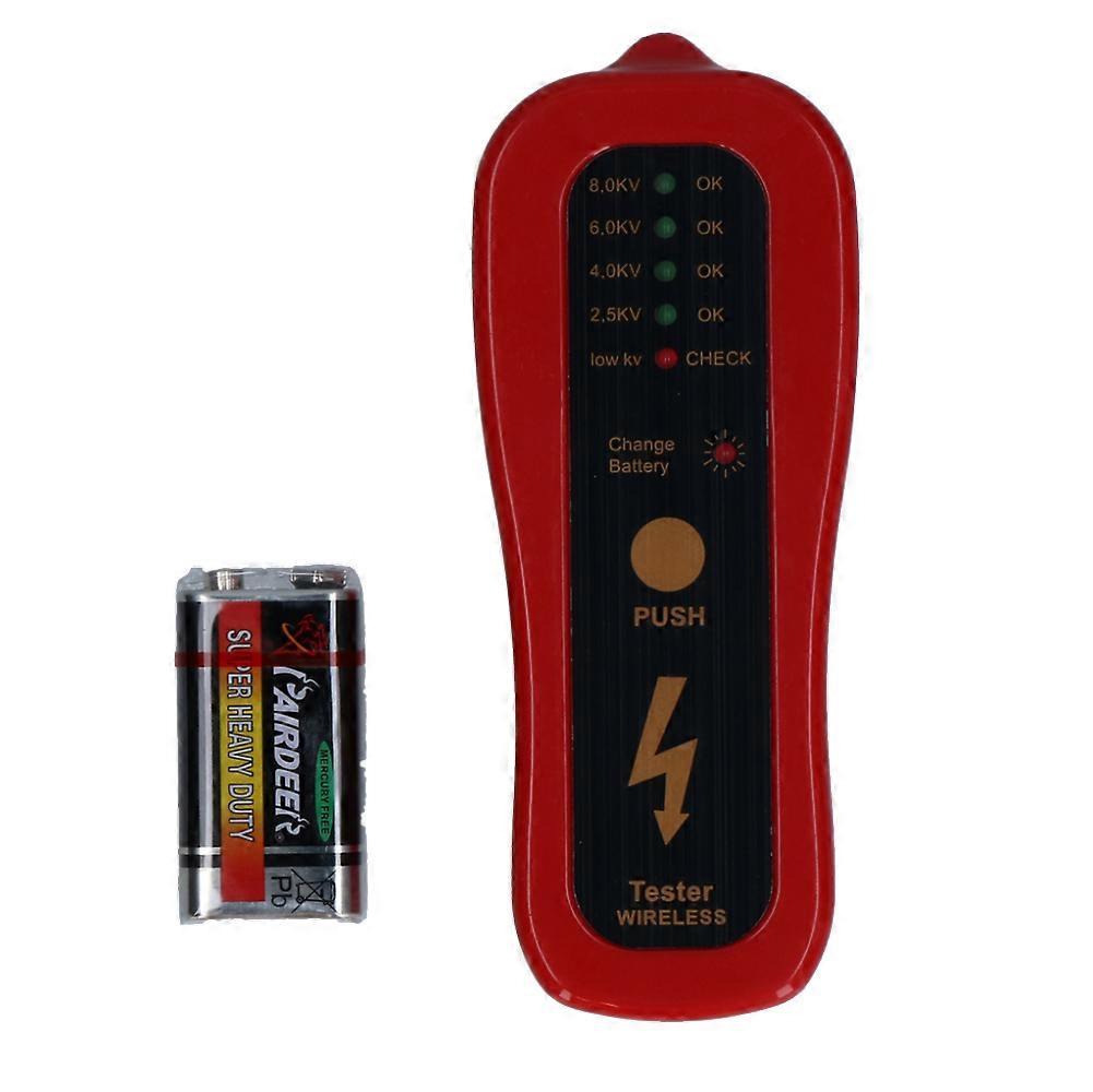 Afrasteringstester met LED-display