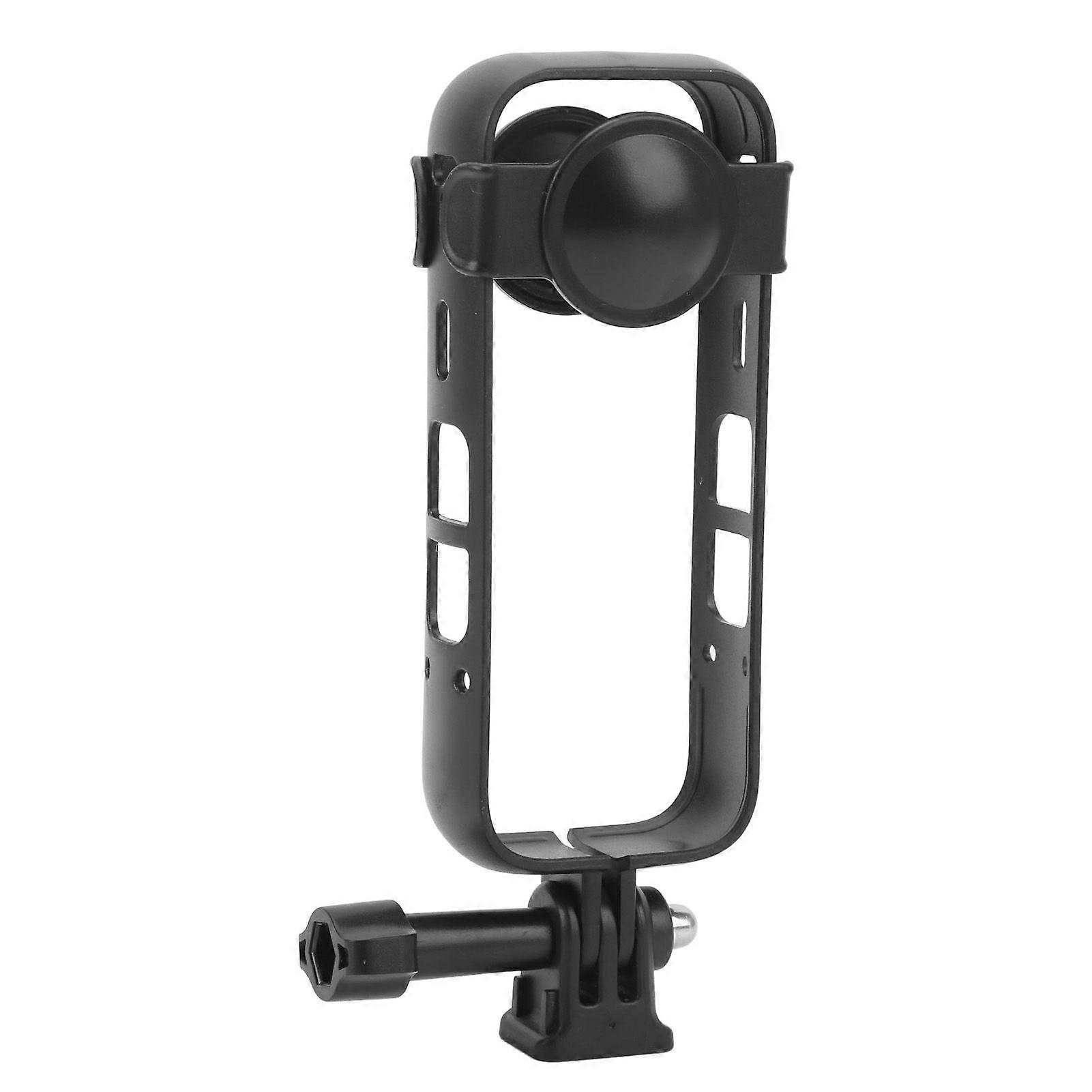 Protective Frame with Lens Cap Compatible With Insta360 X3 Camera Plastic Camera Protective Extension Case Cage Mounting Kit