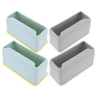 Litter Scoop Holder Plastic Box for Cat Litter Scoop Storage 4Pcs Set