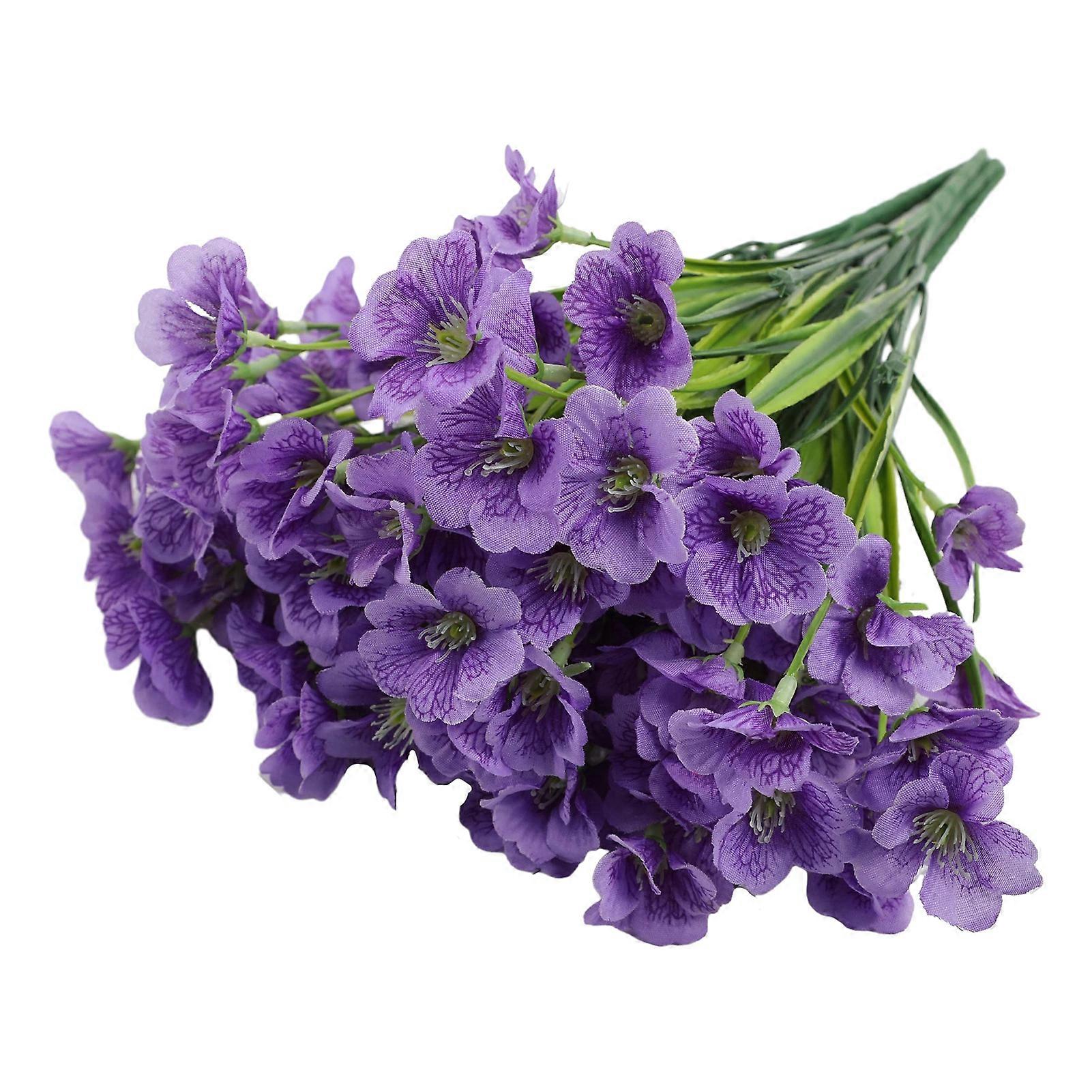 UV Resistant Artificial Violet - for Decoration - with Realistic