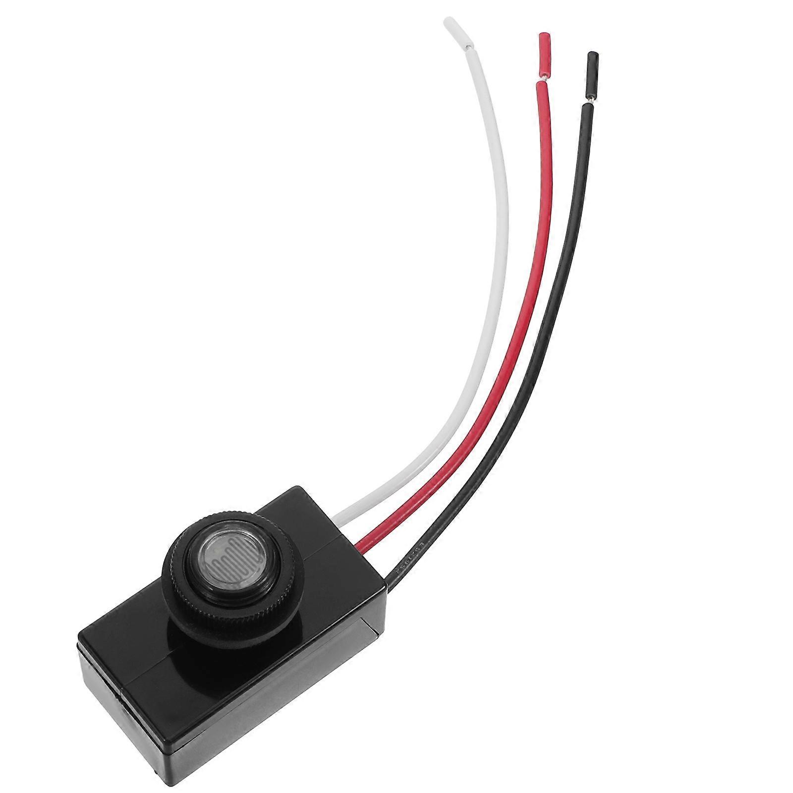Black Automatic Light Switch for Outdoor Street Light
