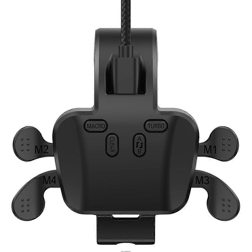 Paddles for PS5 Controller with MIC Function, Upport Combo/Turbo/Key Swap/Remapping Features, for PS5 Console/PC/MAC