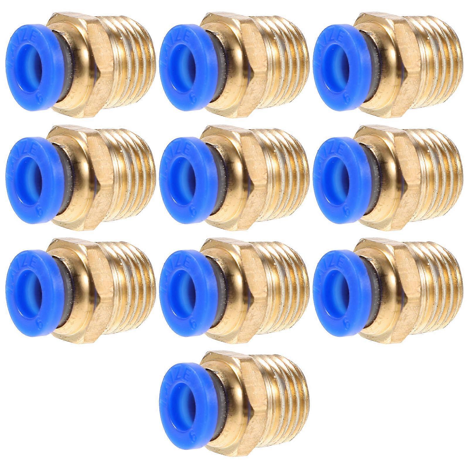 Quick Connect Air Hose Fitting for Secure Gas Connection 10Pcs Set