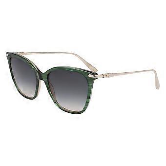 Sonnenbrille LONGCHAMP LO757S 308 GESTREIFT GRÜN 55/17/145 DAMEN