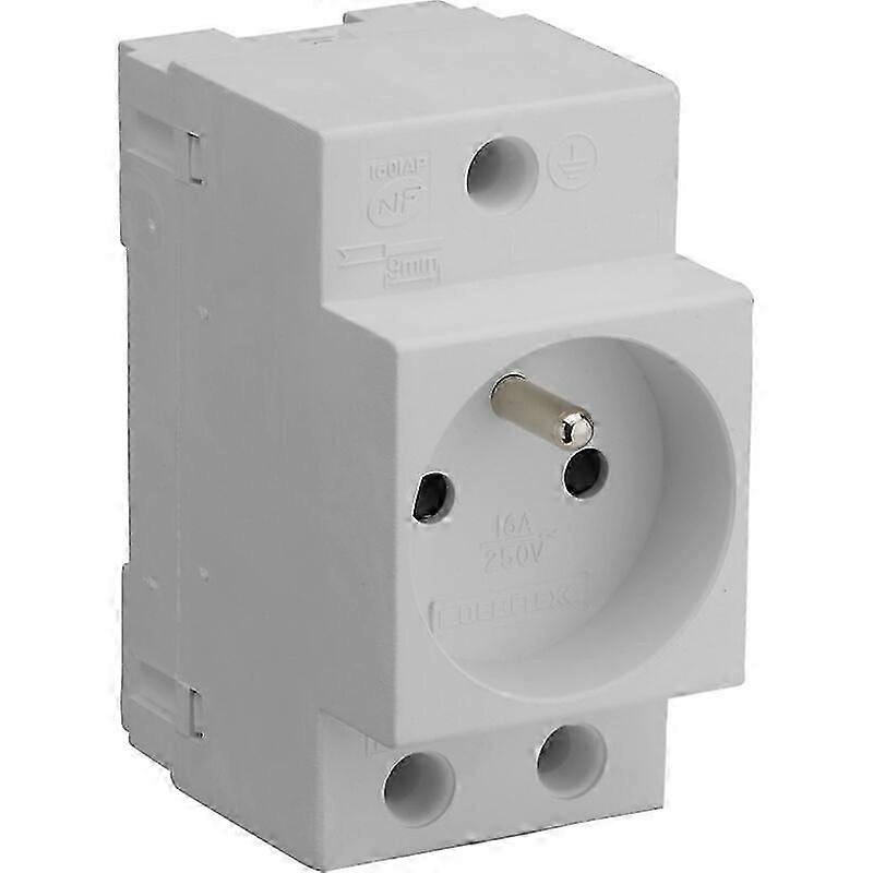 French standard electrical panel switch modular board power socket 16A regulation distribution box French guide socket
