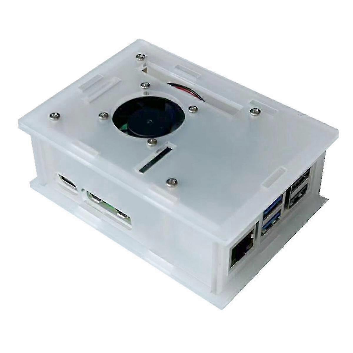 For 5th Generation Shell Without Cooling Fan, Acrylic Transparent Protective Shell Box Without Cool