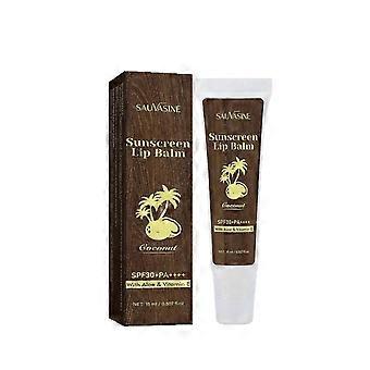 Sun Balm SPF 30 læbepomade solcreme - Bredspektret fugtgivende solcreme med aloe vera og E-vitamin - Sunscreen læbepomade_DUIBW