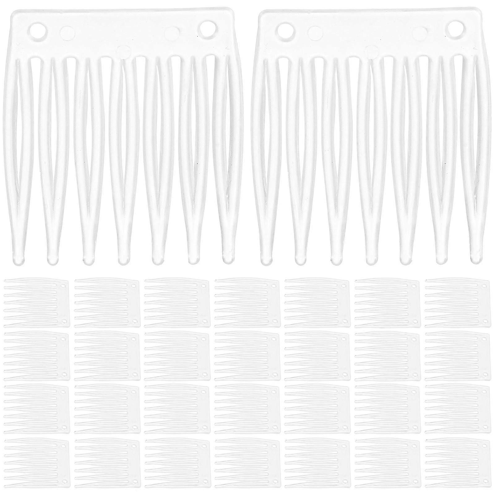 Plastic Wig Fixing Accessories Fork Wig Caps Clips for 100Pcs Pack