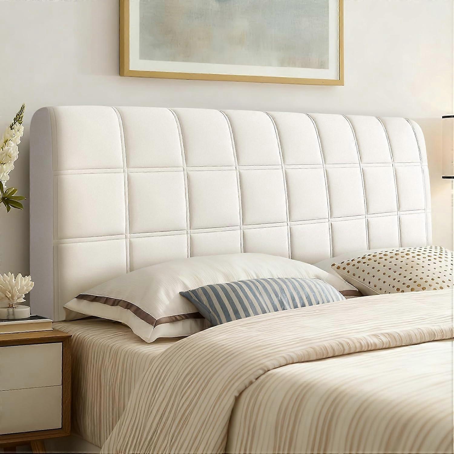 Square Headboard Cover Protector Thick Quilted Headboard Covers for Br