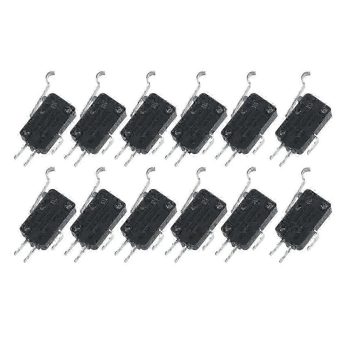 2026 Best!! Micro Switch Limit Switch for Charging 12Pcs Momentary Push Button with