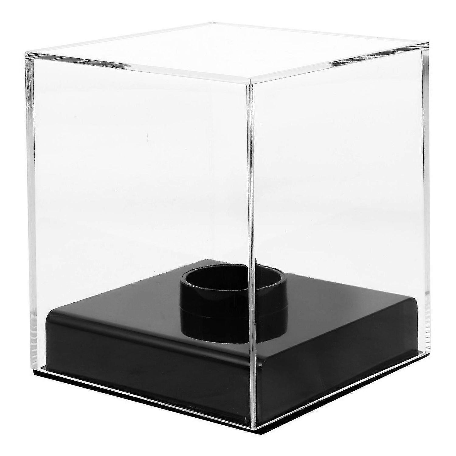 Transparent Acrylic Ball Display Holder for Storage Baseball Display Case