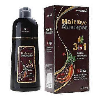Hair Color Shampoo Hair Dye Shampoo Colors Hair in Minutes for Women and Men_HZ3