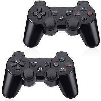 3 Controllers 2-pack Draadloze Bluetooth High Performance Dual Shock Draadloze PS3 Controller voor PlayStation Gameconsole, 14