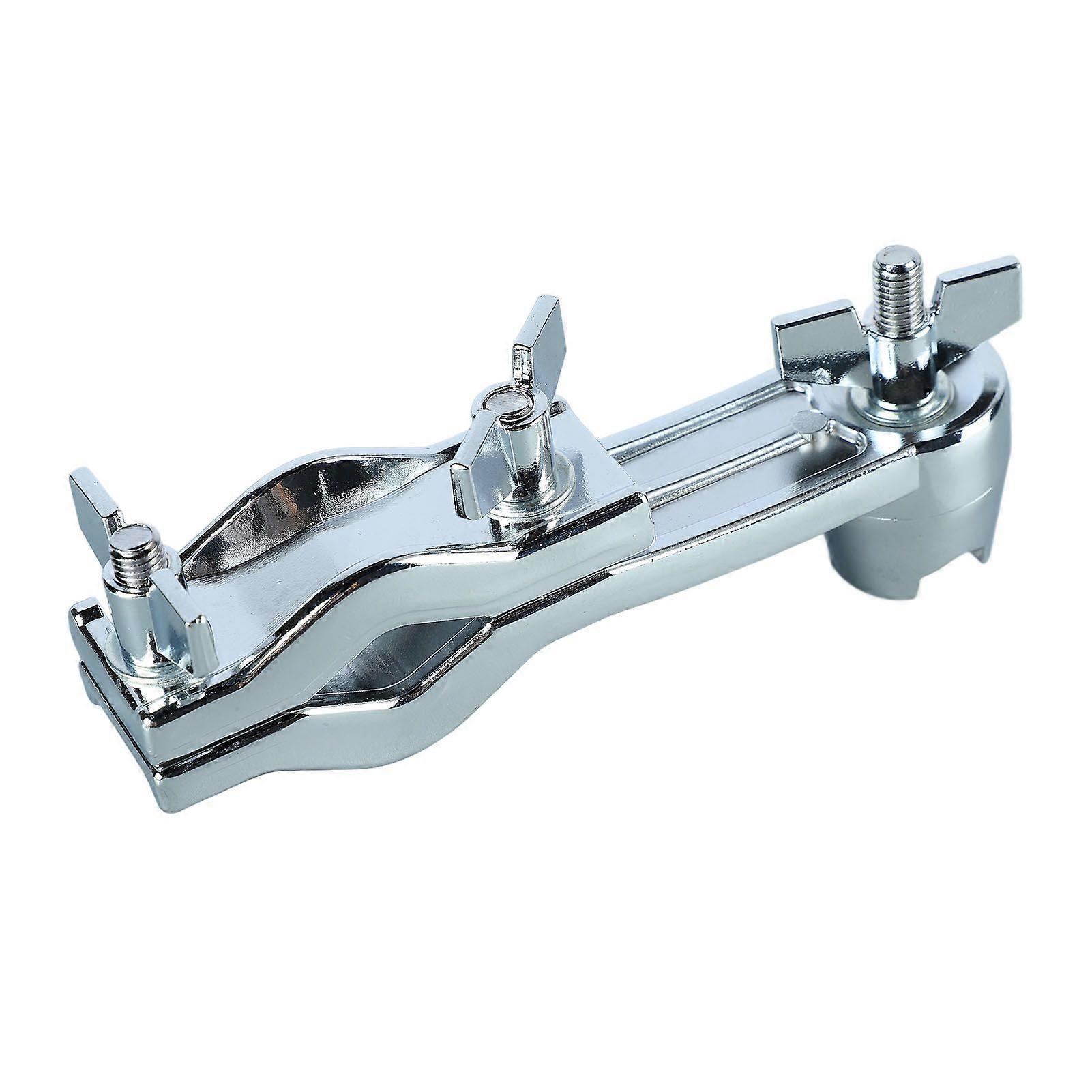 Drum Clamp Metal Angle Adjustable Space Saving Multifunctional Drum Clip Cymbal Mount
