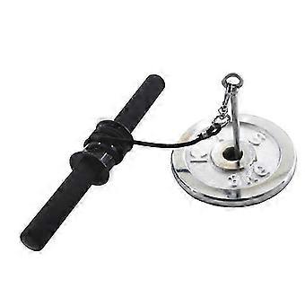 Wrist Roller Forearm Exerciser Weight Strength Bar Arms Muscle Training