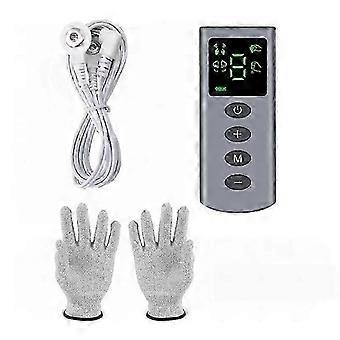 New TENS Massage Gloves Palm Massage Instrument EMS Pulse Portable Beauty Massage Physiotherapy Gloves