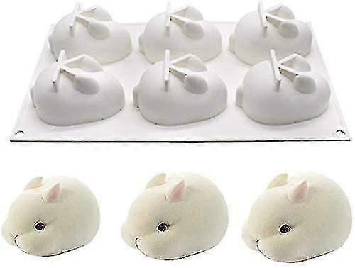 Moule en silicone - 3d Easter Rabbit Hare