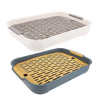 Indoor Bunny Toilet Box Rabbit Litter Box for Small Pets 6Pcs