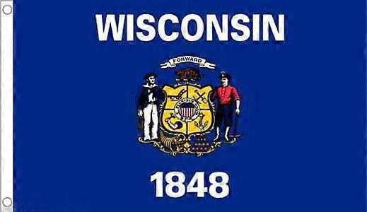 DRAPEAU DU WISCONSIN HGD558