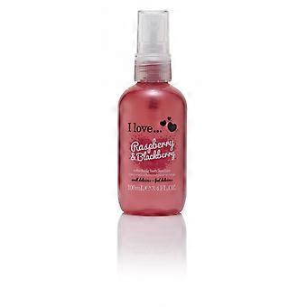I Love, Malina i Jeżyna, Pachnący spray, Dla Kobiet, 100 ml