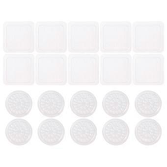Eyelash Glue Holder Grafting Eyelash Glue Tray for 40Pcs Home Use