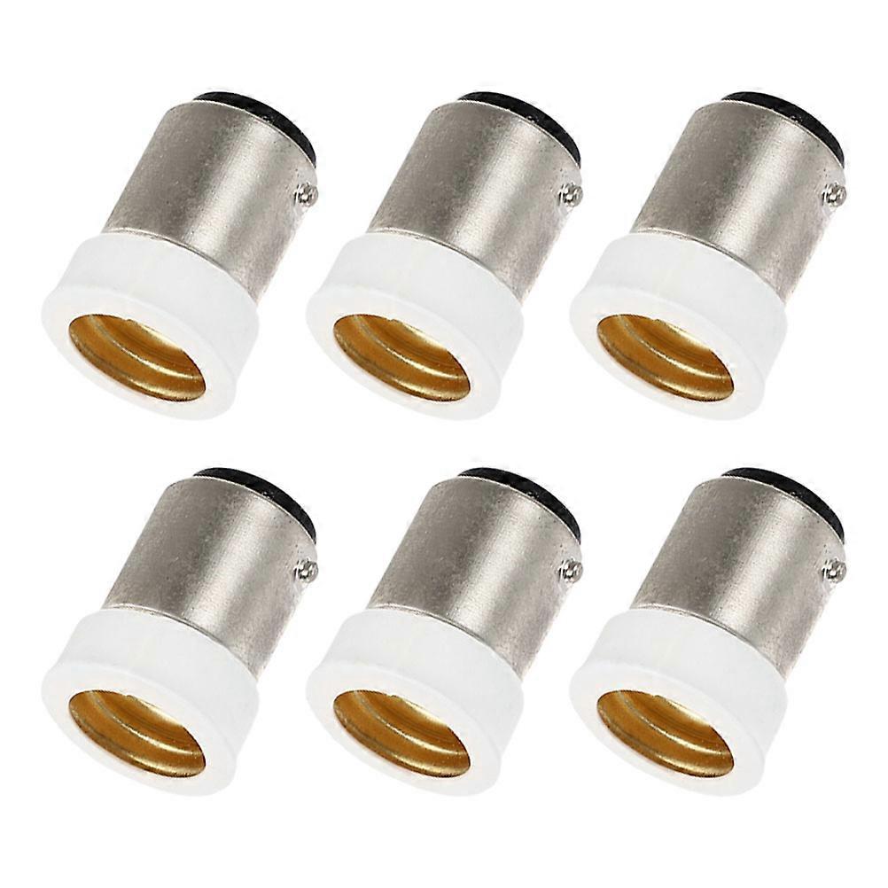 6pcs Light Socket Converters Bulb Socket Replacement Lamp Bulb Threaded Socket Light Socket Converter Bulb Socket Converter