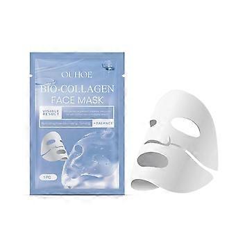 Ouhoe Collagen Face Mask - Moisturizing, Hydrating, Anti-Wrinkle, Reduces Fine Lines, Refreshes And Whitens Skin