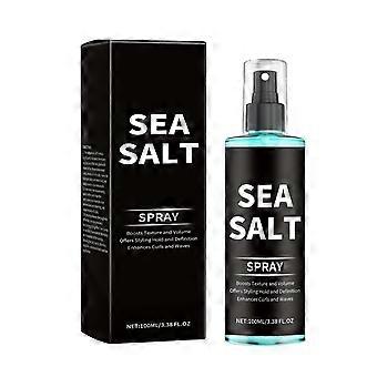 AMZ Sea Salt Curly Hair Spray, Long-Lasting Setting Elastic Hair Spray, Lazy Person Refreshing Hair Gel Spray