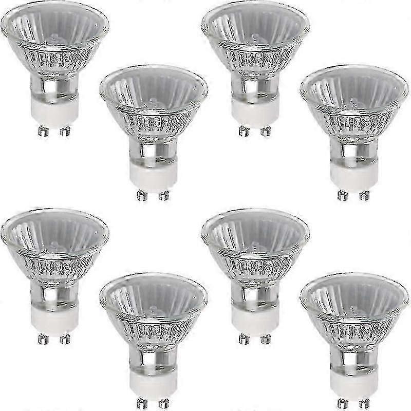 GU10 Halogen Spotlight 8 Pack 50W Dimmable