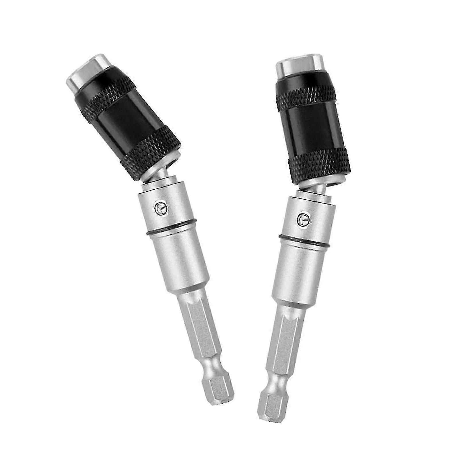 2pcs Magnetic Screw Drill Tip Quick Release Extension Hex Screwdriver